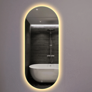 OGLEDALO LED ELIPSA 100X50CM K808 CCT